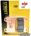 Predné brzdové platničky SBS 706HS Sinter (Cesta)