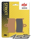 Predné brzdové platničky SBS 622HS Sinter (Cesta)