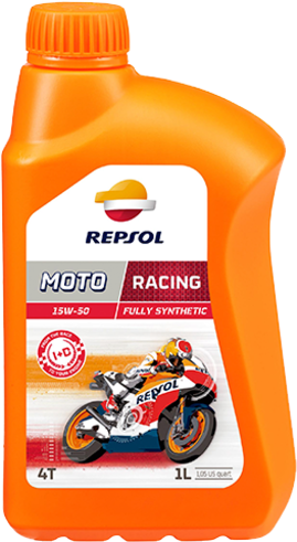 Motorový olej Repsol Moto Racing 4T 15W50 1L