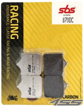 Predné okruhové brzdové platničky SBS 870DC Dual Carbon (Okruh)