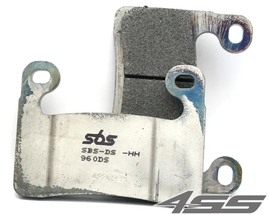 Predné závodné brzdové platničky SBS 960DS-2 Dual Sinter (Okruh)