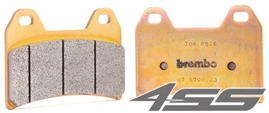 Predné závodné brzdové platničky Brembo Z04 PN 107670823 (Okruh)