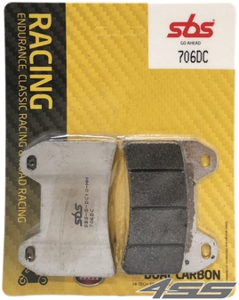 Predné okruhové brzdové platničky SBS 706DC Dual Carbon (Okruh)
