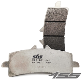 Predné závodné brzdové platničky SBS 841DS-2 Dual Sinter (Okruh)