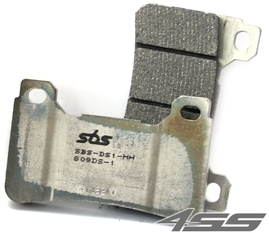 Predné závodné brzdové platničky SBS 809DS-1 Dual Sinter (Okruh)