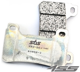 Predné závodné brzdové platničky SBS 809DS-2 Dual Sinter (Okruh)