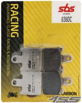 Predné okruhové brzdové platničky SBS 838DC Dual Carbon (Okruh)
