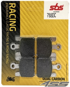 Predné okruhové brzdové platničky SBS 788DC Dual Carbon (Okruh)