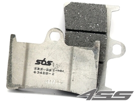 Predné závodné brzdové platničky SBS 634DS-2 Dual Sinter (Okruh)