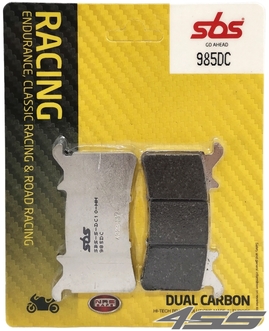 Predné okruhové brzdové platničky SBS 985DC Dual Carbon (Okruh)
