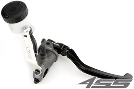 Radiálna brzdová pumpa Brembo 19 RCS (nastaviteľná rozteč 18/20mm) + nádobka brzdovej kvapaliny + montážna sada 110A26310+110A26385