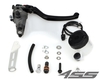 Radiálna brzdová pumpa Brembo 19 RCS (nastaviteľná rozteč 18/20mm) + nádobka brzdovej kvapaliny + montážna sada 110A26310+110A26385