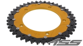 Reťazová rozeta ZF DUAL 1792,42 zubov - čierna/zlatá