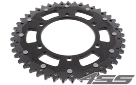 Reťazová rozeta ZF DUAL 1792,45 zubov - čierna/čierna